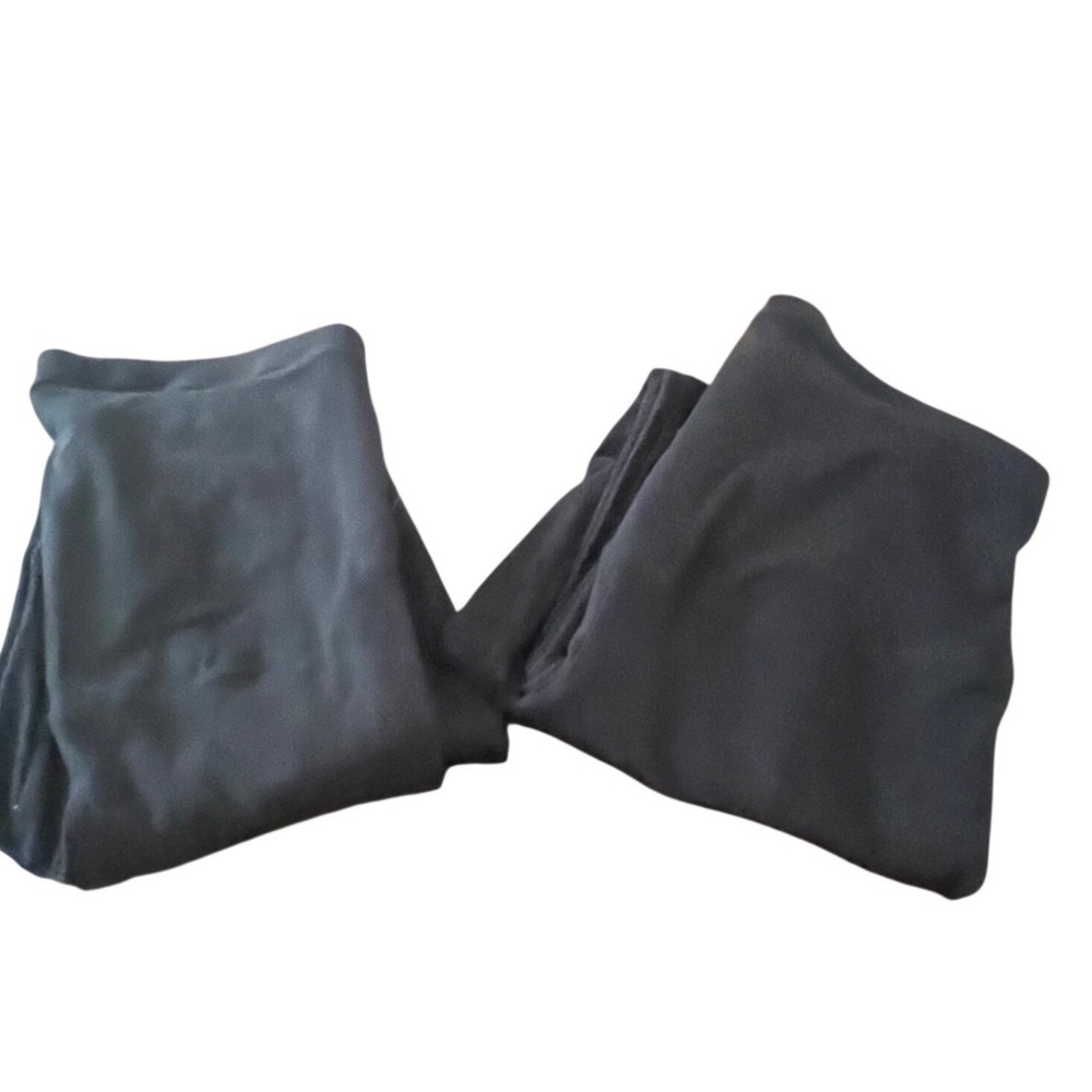 Old Navy Active Go-Dry Maternity Leggings Bundle Black Full Panel Size S 2 Pack
